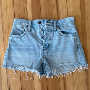 Madewell Relaxed Denim Shorts